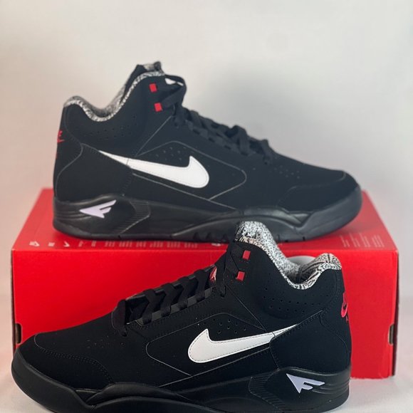 Nike Air Flight Mid ‘Black White’ released 2022 SKU: DQ7687 003 Size 13M main image 8
